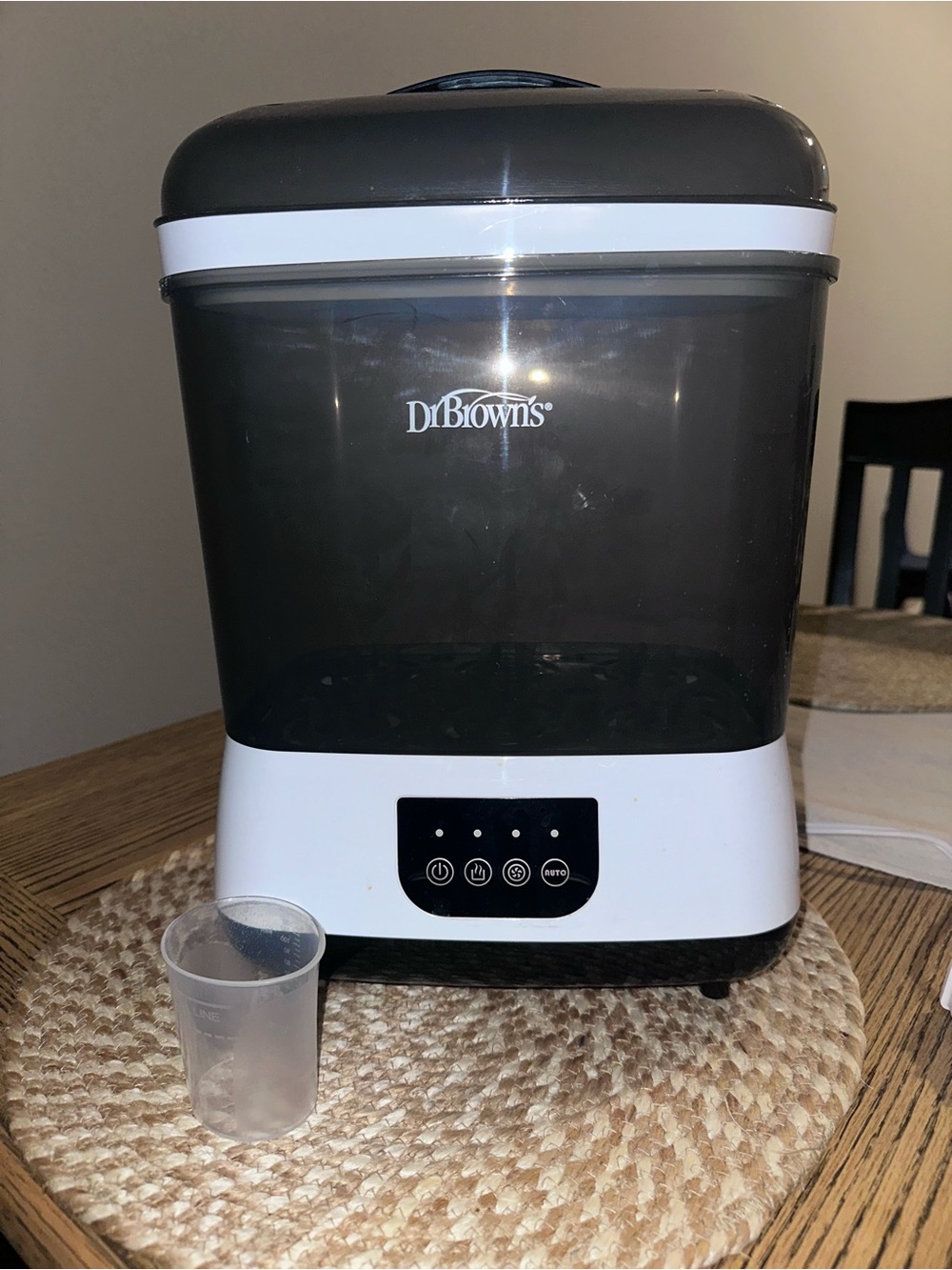 Dr. Brown's Black and White Electric Bottle Sterilizer